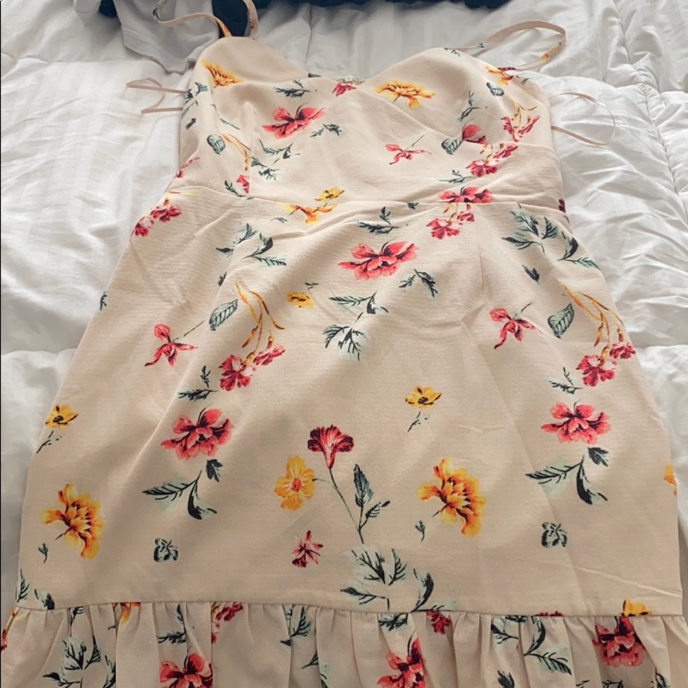 Super down floral dress
